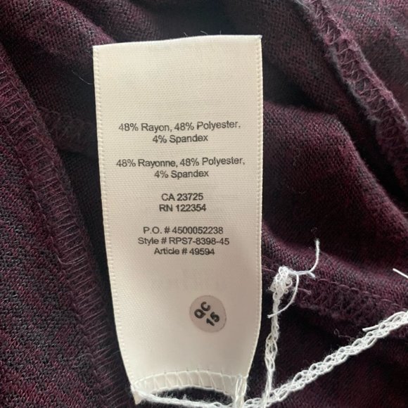 Burgundy Aritzia Wilfred Free Dress, Size XS - Picture 9 of 9